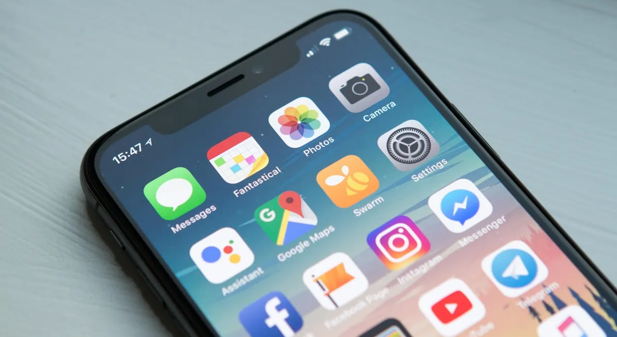 手機螢幕顯示計時器APP倒數畫面